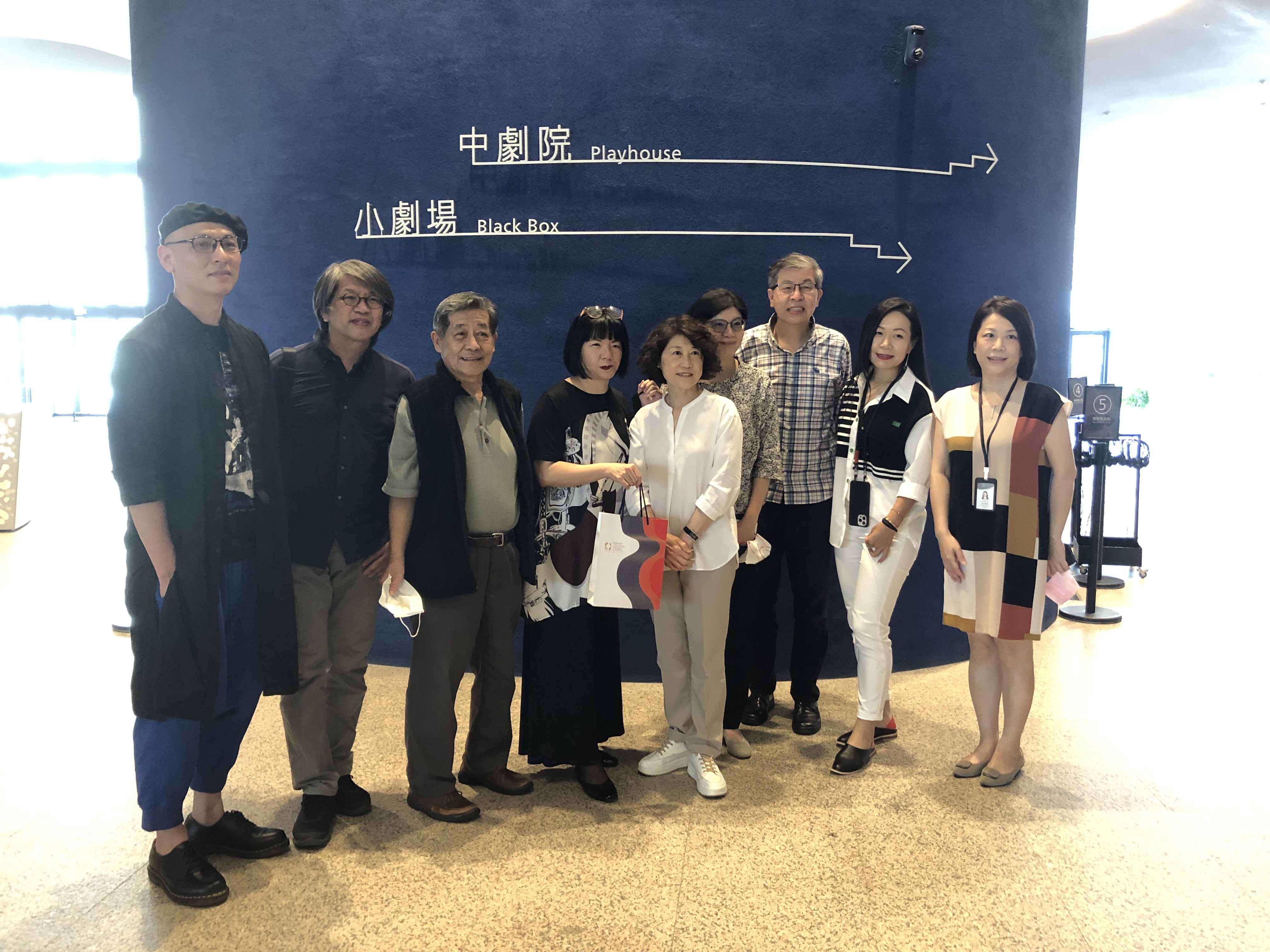 10月27日下午參訪臺中國家歌劇院，邱瑗總監親自接待