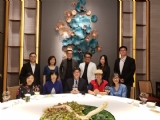 邱副董事長、謝召集人、杜秘書長與出席委員合影