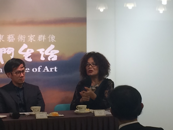 於香港光華新聞文化中心，潘委員小雪分享、與談參與紀錄片拍攝過程