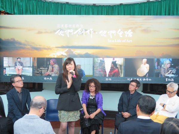於澳門國父紀念館，路董事長平分享、與談紀錄片觀後心得