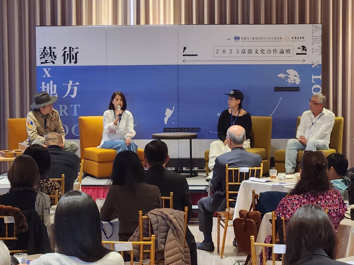 臺灣講者吳淑倫總監、歐陽穎華總監與現場來賓交流分享