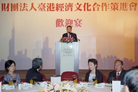 策進會林董事長振國於歡迎宴上致詞