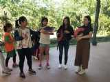 學員們體驗臺灣歌仔戲文化