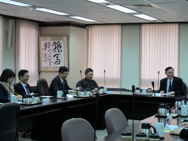 本會劉董事長與港台商貿合作委員會李大壯主席等人座談