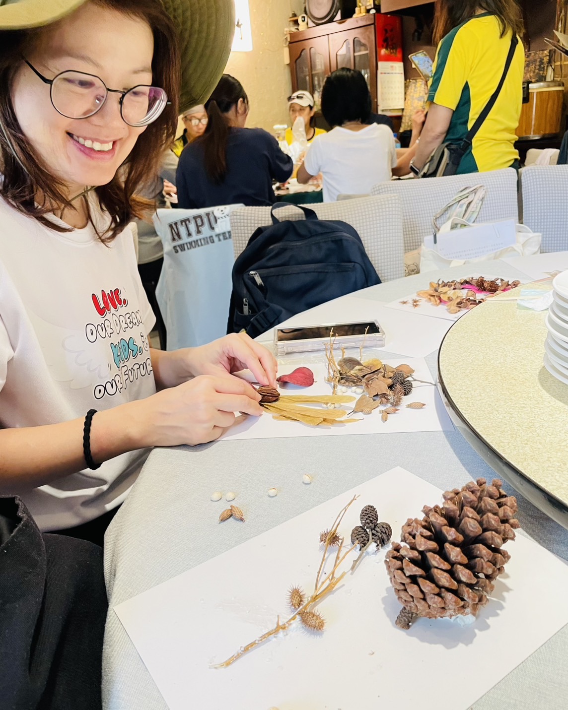 自然物拼畫手作體驗