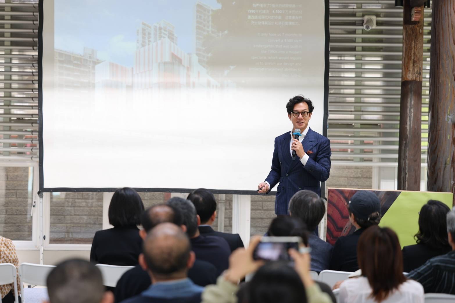 港方講者阮文韜建築師