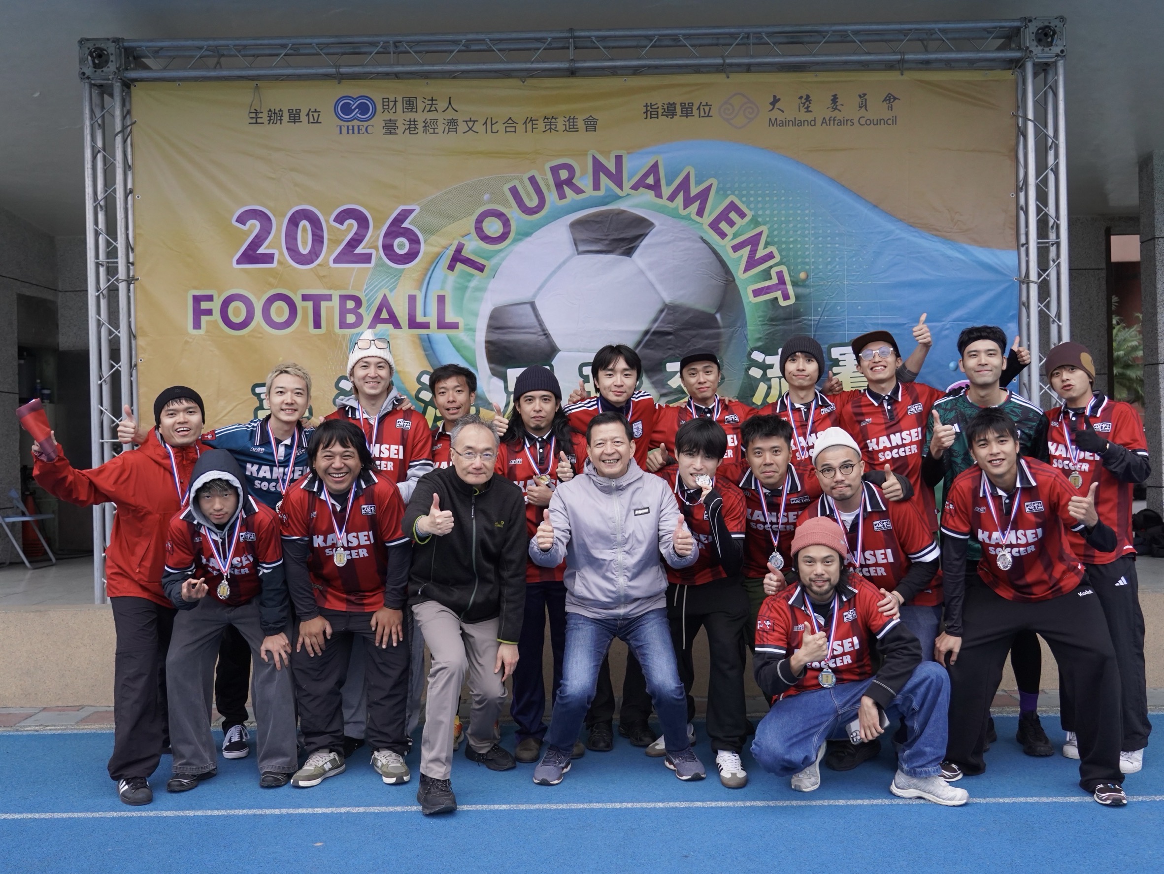 感性足球隊合照