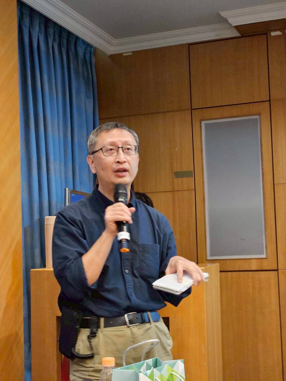東吳大學香港校友會會長賀曾慶致詞