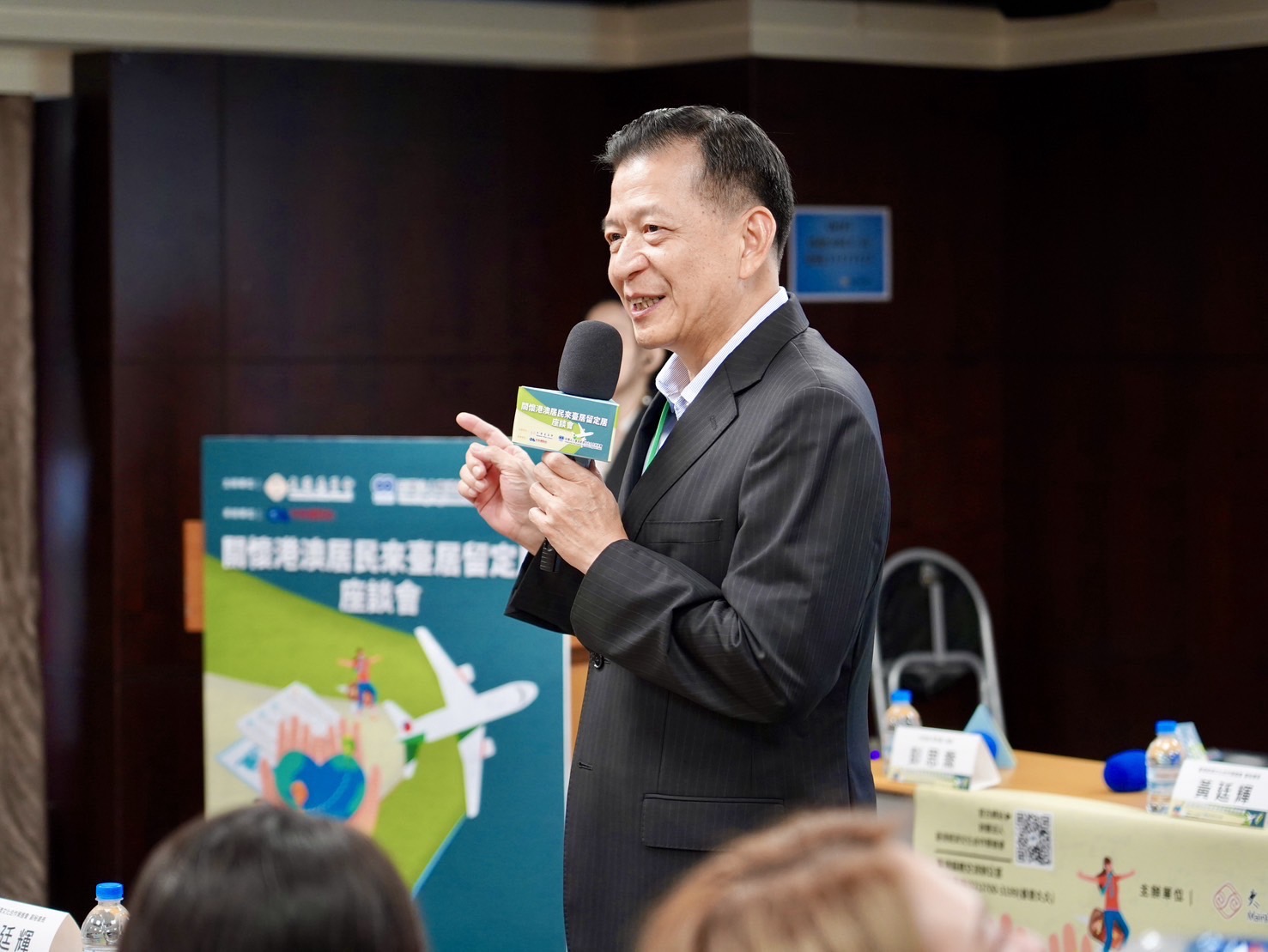陸委會港蒙處處長兼本會秘書長盧長水致詞