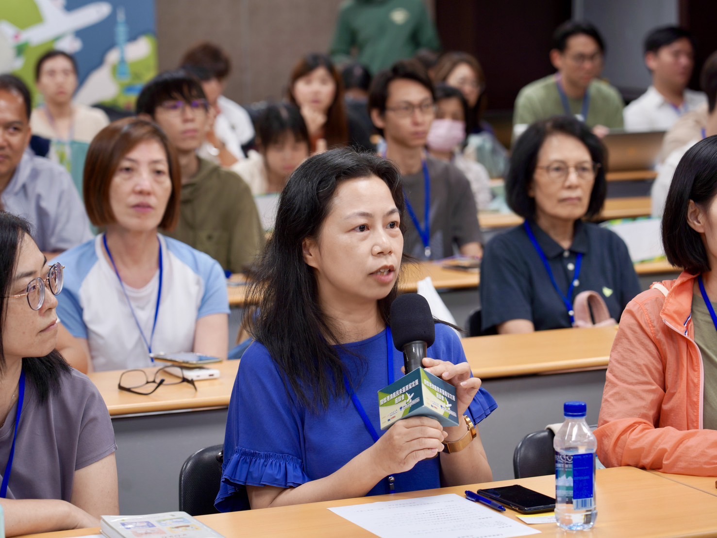 現場港澳人士提問