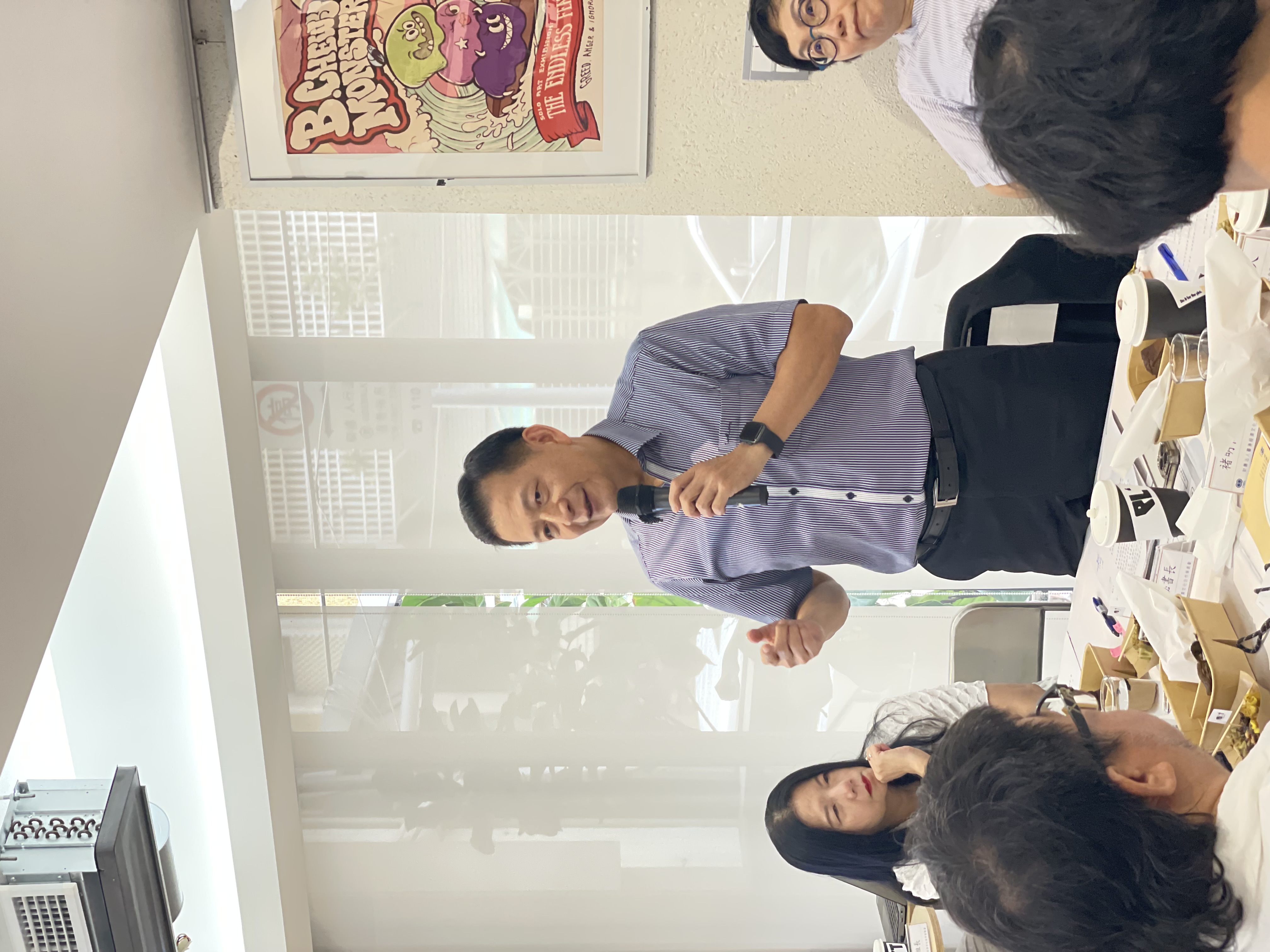 盧長水秘書長報告策進會活動