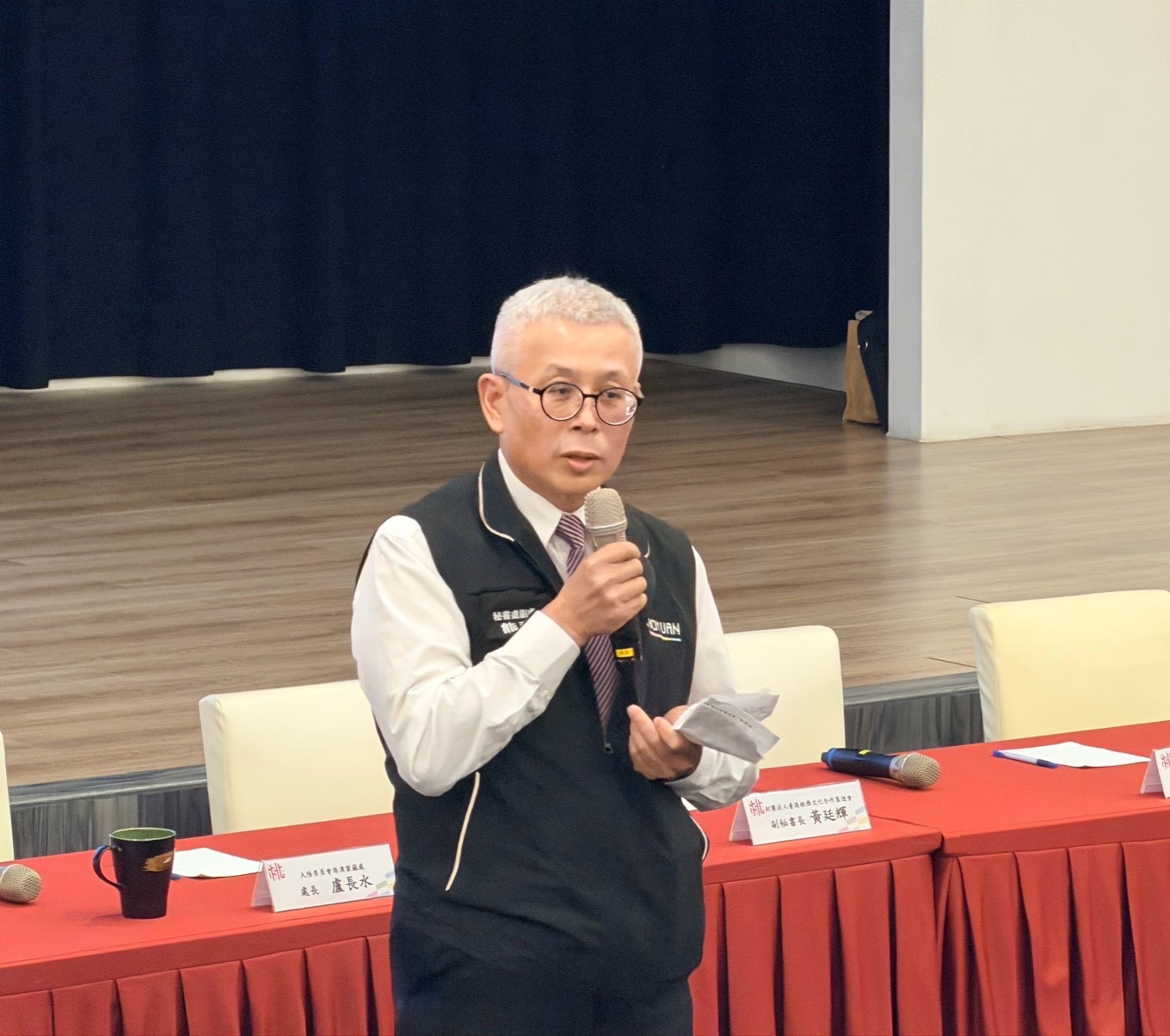 桃園市政府秘書處副處長熊勇智致詞