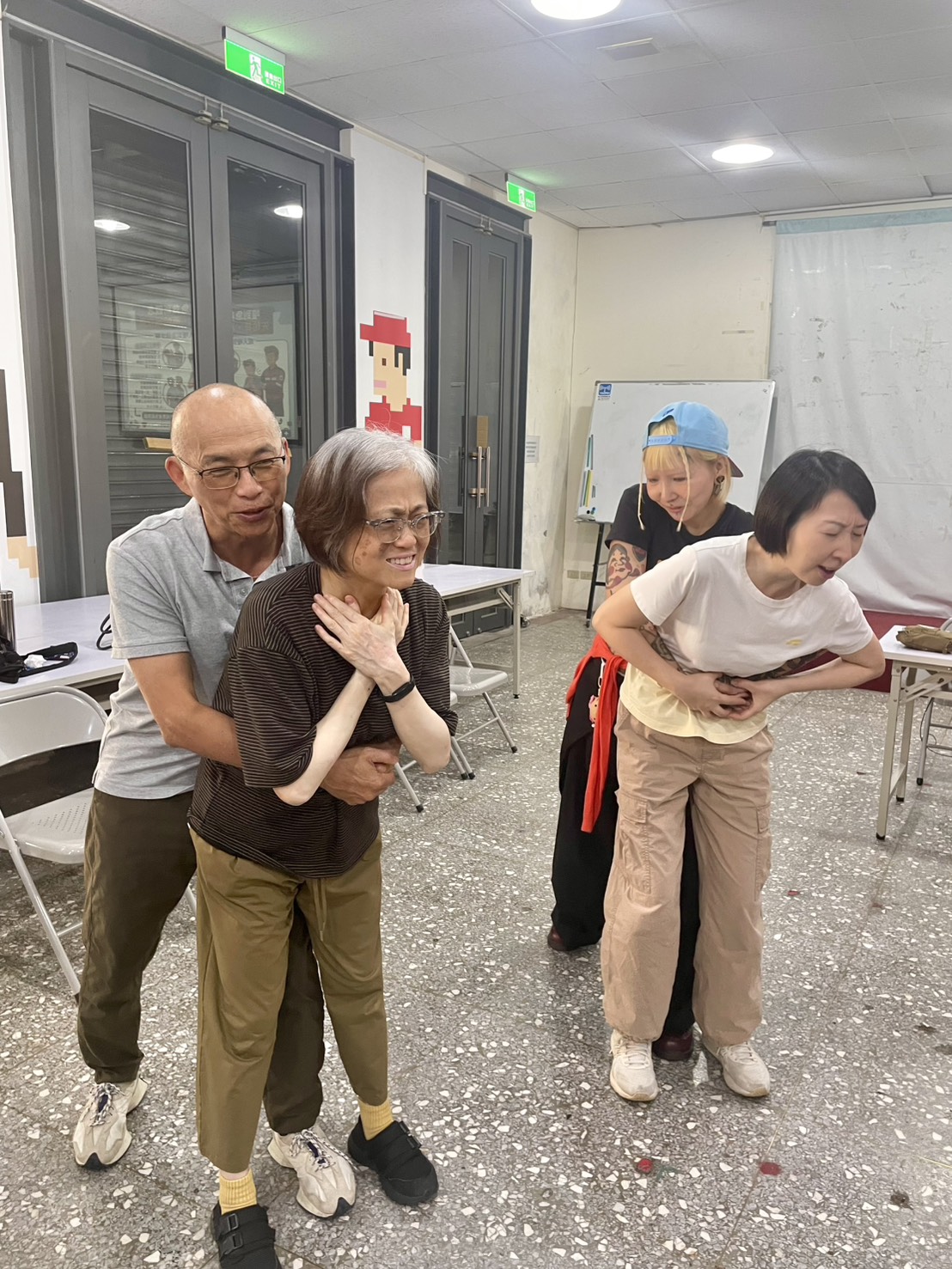 學員學習嚴重異物氣道阻塞之處理方法